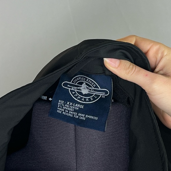 Harrah's Casino Resort SoCal Windbreaker Rain Jacket Men's Size 2XL Full Zipper - Picture 6 of 6